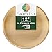 Charity Leaf Disposable Palm Leaf 12" Round Plates (25 pieces) Bamboo Like Serving Platters, Disposable Boards, Eco-Friendly Dinnerware For Weddings, Catering, Events 1