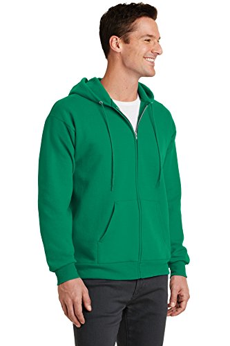 Port & Company - Core Fleece Full-Zip Hooded Sweatshirt M Kelly4