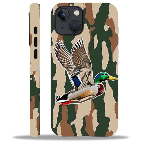 Coque antichoc iPhone 14 et 13 motif camouflage contre les chutes quotidiennes
