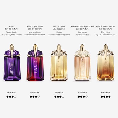 Alien Goddess Eau de Parfum, Perfume para Mujer, Aroma Floral con Matices Amaderados y Ambarinos, Fragancia divina, Recargable, 60 ml - imagen 5