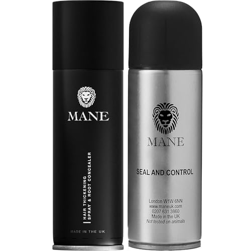 Combo de Spray Engrosador y Fijador para Cabello 12 Colores