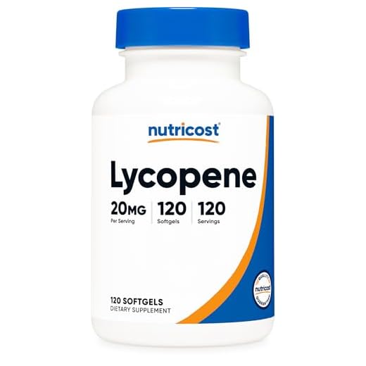 Nutricost Lycopene 20 mg 120 Softgels