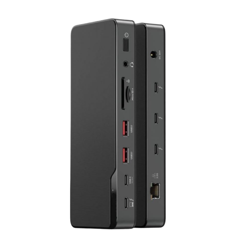 USB C Hub Compatible with Laptop USB Type C Docking Station Multi-Port Adapter HDMI RJ45 PD3 0 USB-A