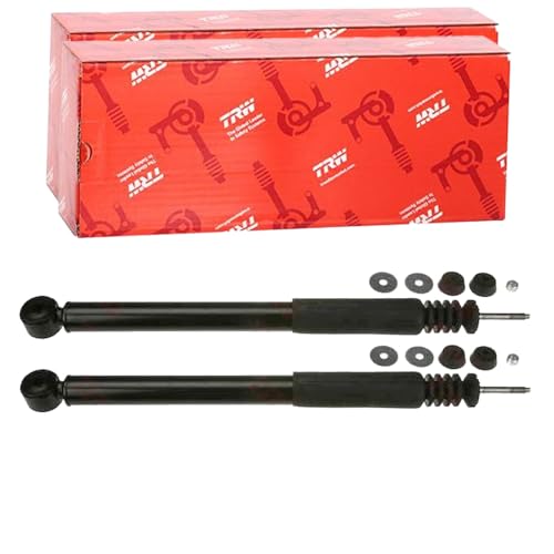 TRW 2x Amortisseur Amortisseur télescopique Pression de gaz Essieu arrière amortisseurs Compatible avec RENAULT Clio II 3/5 portes BB, CB, BB0/1/2, CB0/1/2...
