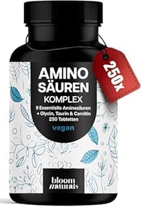 Bloom Naturals Amino Komplex 6105 Vegan Tabletten
