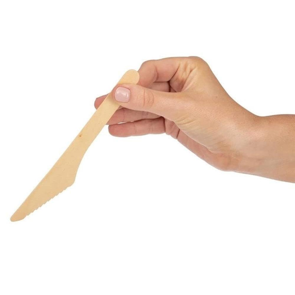 Plastico CD902 - Cuchillo de madera (100 unidades)