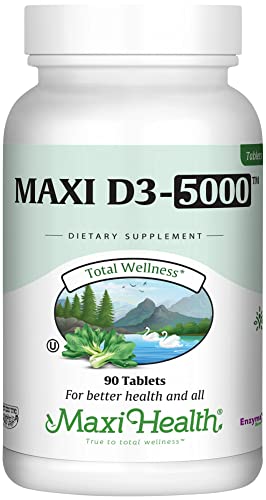 Vitamin D3 5000 IU (125 mcg) - High Dose Vitamin D 5000 IU for Healthy Bones, Teeth, Immune Support - Kosher Non GMO - High Potency Vit D3 - Pure Vitamin D Supplements for Women and Men - 90 Tablets Vitamin D3 5000 IU (125 mcg) - High Dose Vitamin D 5000 IU for Healthy Bones, Teeth, Immune Support - Kosher Non GMO - High Potency Vit D3 - Pure Vitamin D Supplements for Women and Men - 90 Tablets
