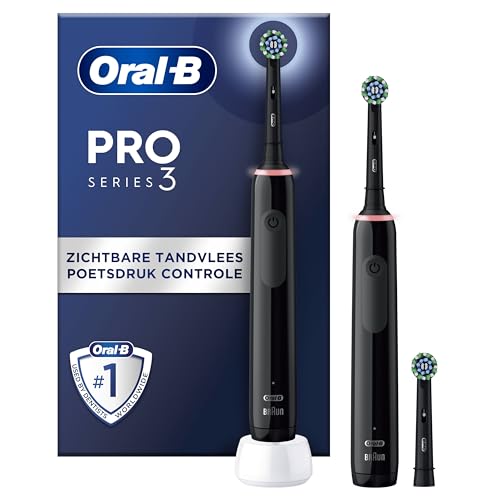 Oral-B Pro 3 3900 met JAS22 Black Edition 2e handstuk