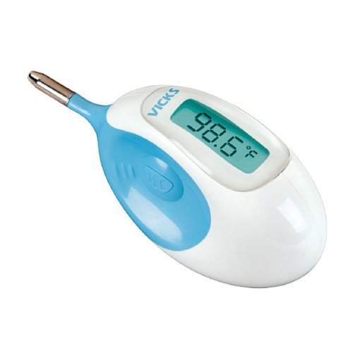 Thermomètre rectal bébé Vicks pour surveiller la fièvre de nuit comme de jour