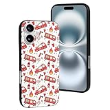 Coupe haute : coupe ajustée sans encombrement ajouté. Résiste à l'usure quotidienne, empêche les rayures et les petites chutes. Cette coque compatible avec iPhone 16 peut protéger votre téléphone et montrer votre personnalité tendance