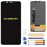 for Xiaomi Mi8 Mi 8M1803E1A 6.21 inch LCD Display Touch Digitizer (OLED) Screen Replacement Full Ass