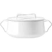 DANSK ダンスク コベンスタイル 両手鍋 18cm 2.2L IH対応 ホワイト オーブン対応 ホーロー 833299