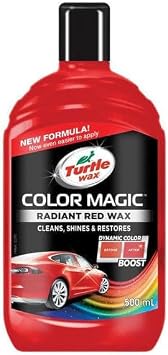 Turtle Wax Colored Polish, Red, 500 Ml