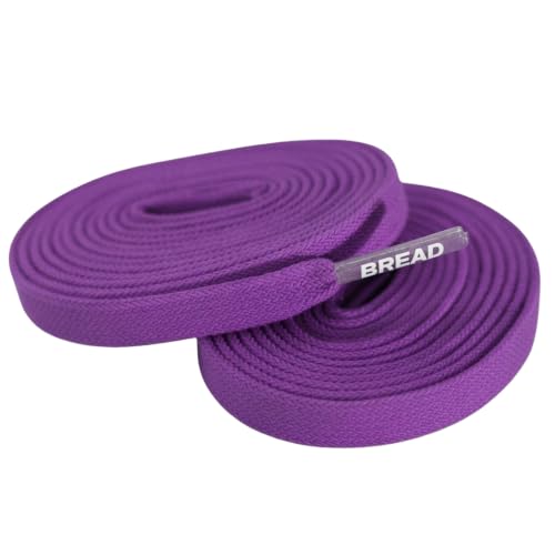 Image of Bread Elastic Shoelaces - Tie Once, Slip On Convenience - Premium Stretch Laces for Boots, Running Shoes, and Everyday Wear