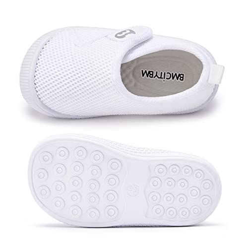 Image of BMCiTYBM Baby Toddler Walking Shoes Infant Boy Girl First Walker Sneakers | Baby Boy Girl Tennis Barefoot Shoes Breathable Lightweight Non-Slip Comfortable Stylih Casual Outdoor Indoor