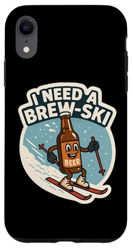 I Need A Brew-Ski Lover �ʔ��� �r�[�� �X�L�[ �X�L�[ ����� �W���[�N �y���� �X�}�z�P�[�X iPhone XR �p