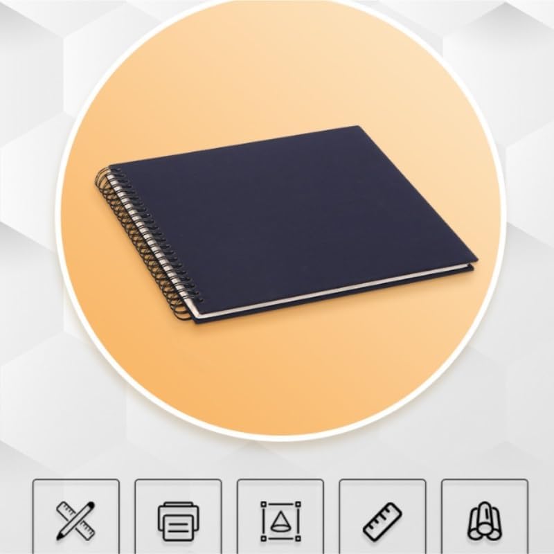 Fabric White Cardboard Clip Paste Photo Album Commemorative