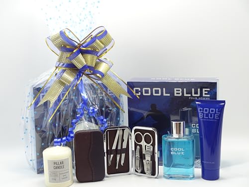 Parfum Cool Blue et soin homme : l'excellence d'un coffret de luxe
