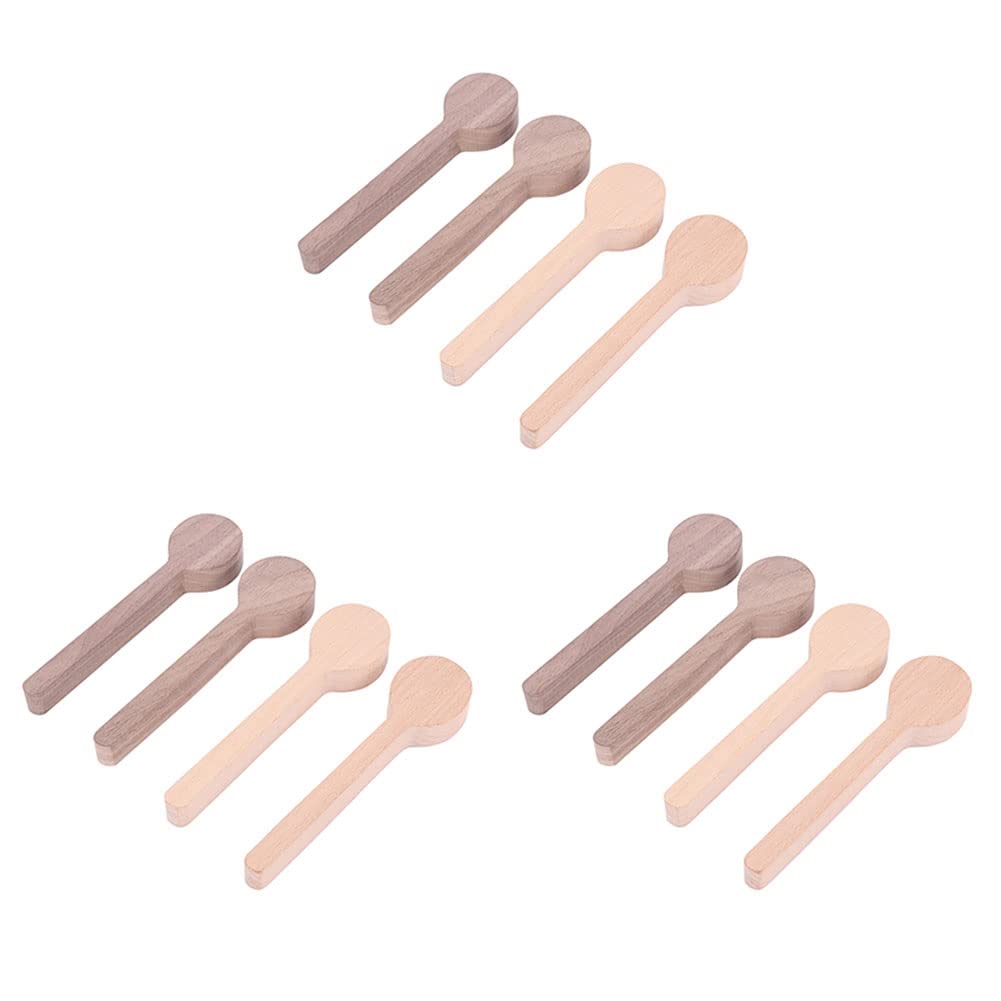 Kit de taillage de cuillère en bois de hêtre et de noyer pour atelier créatif maison