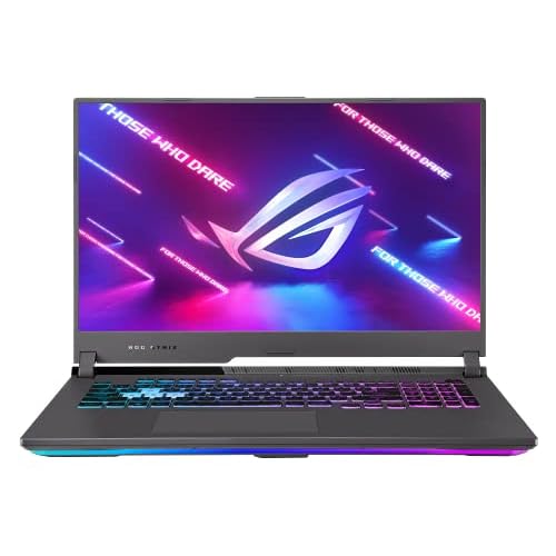 ASUS ROG Strix G17 G713QM-HX127T Laptop 43,9cm (17,3 Zoll, FHD, 1920x1080, IPS-Level, 144 Hz) Gaming-Notebook (AMD R7-5800H, 16GB RAM, 512GB SSD, NVIDIA GeForce RTX3060, Win10H) Eclipse Gray