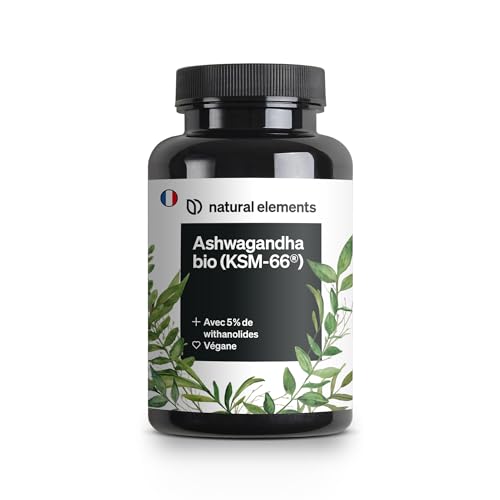 Complément Ashwagandha 3 En 1 650 Mg Avec Magnésium Et Rhodiola - 60 Gélules - Neuf
