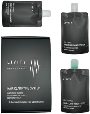 Livity Procleanse Hair Follicle Detox Kit - Compare to Aloe-Rid - Macujo Method Replacement - Hair Follicle Detox