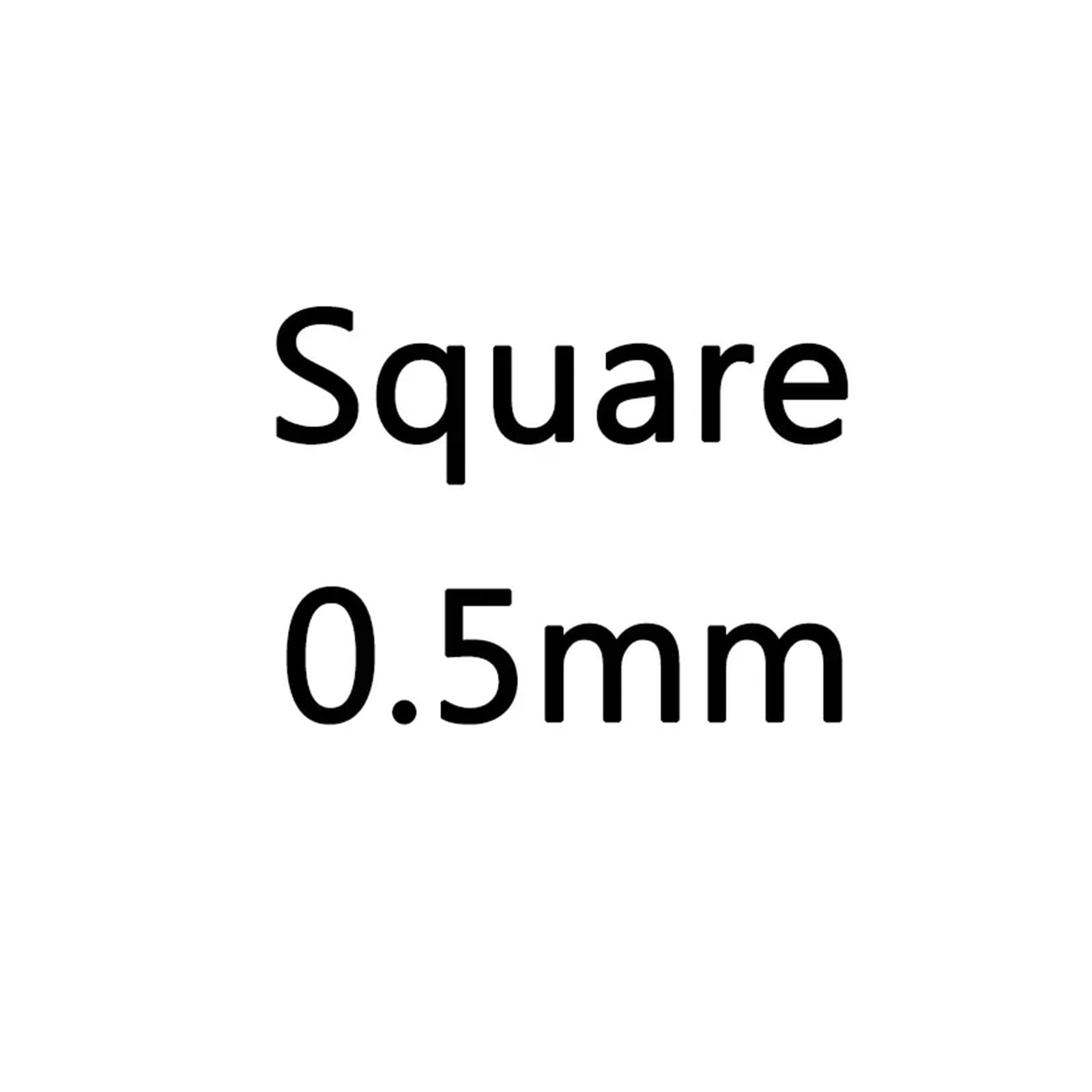 1-10 m schwarzes, flexibles Silikonkabel, quadratisch, 0,3/0,5/0,75/1/1,5/2/2,5/4/6 mm x 2/3/4/6 Adern, verzinntes Kupfer, Hochtemperaturkabel(0.5mm,2 meters,3 cores)