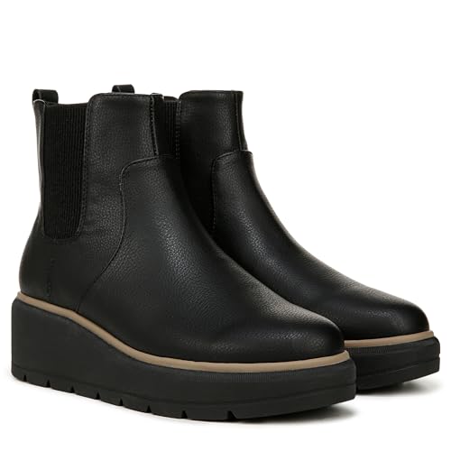 Dr. Scholl's Women's Nice Day Max Chelsea Boot Ankle Boot Black Pebbled 9.5 M by Dr.Scholl's SHOES - Used condition - Image 7