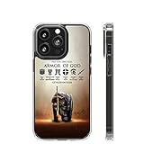 SAZAHA Phone Case, Male Warrior of God Put On The Full Armor of God Ephesians 6:10, Phone Case for iPhone 13 Pro, iPhone 13 Pro Phone Case