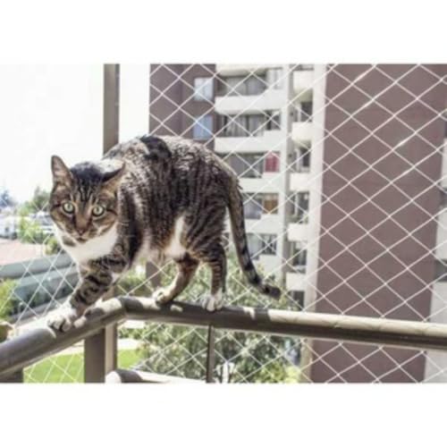 Kit 1.30x1.40 De Tela E Redes De Proteção Malha 3x3 Para Gatos e Calopsta