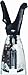Chef'n Dual Salt and Pepper Grinder (Black Finish)