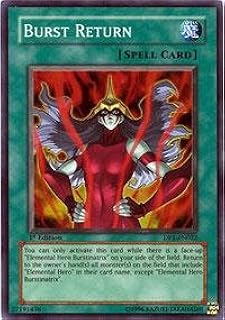 Yu-Gi-Oh! - Burst Return (DP1-EN022) - Duelist Pack 1 Jaden Yuki - Unlimited Edition - Super Rare