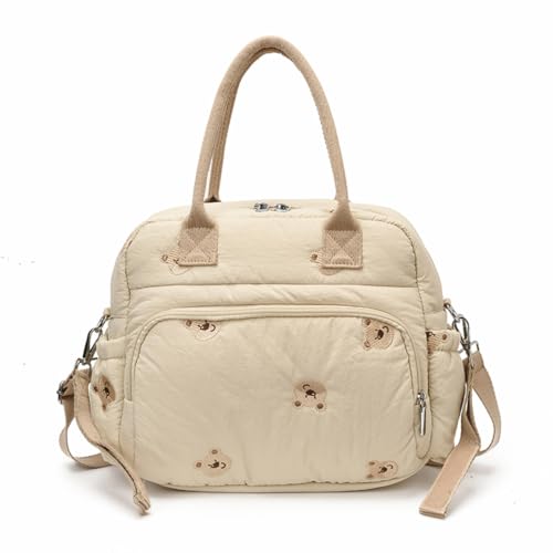 Bolsa de pañales pequeña cruzada que soluciona el desorden de los viajes con tus niños