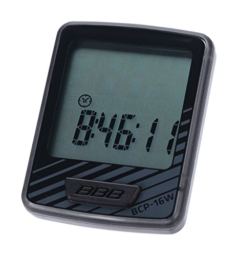 BBB BCP-16 - Ordenador inalámbrico de Bicicleta Unisex - Adulto, Negro, Talla única