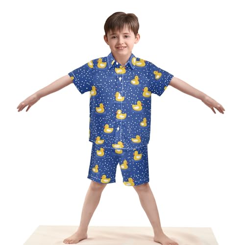 Image of Boccsty Ice Cream Drip Boy Summer Shorts Sets Hawaiian Toddler Boys T-Shirt & Pants 2 Pcs 3T-10T