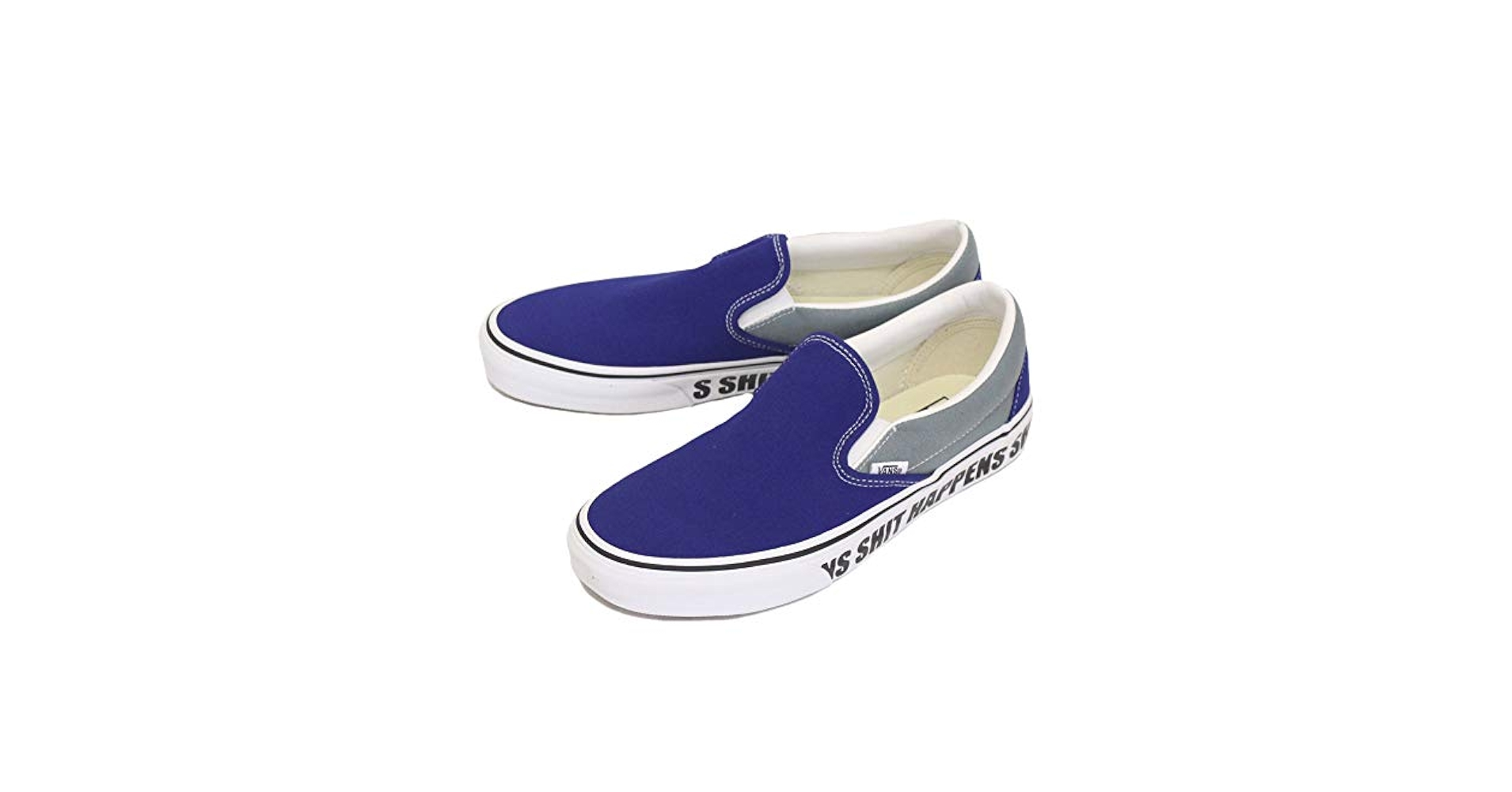靴 VANS CLASSIC SLIPON \"SHIT HAPPENS\" 25CM Vans UA CLASSIC SLIP ON (SHIT HAPPENS) - Unisex slip-on