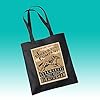 Willow Gifts Shelby Company Ltd Bookmakers Tote Bag Cotton Shopper Birmingham City Period Crime Drama Gang Family Gangster TV Show Series Newsboy Flat Cap Gift Present (Black) #2