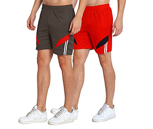 Image of Dia A Dia Men's Cycling Shorts (Sports Brown:Red M)
