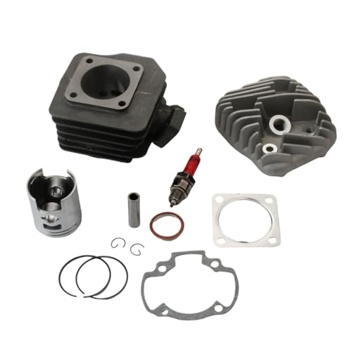Kit cylindre CX50 50cc 47mm et culasse pour moteur scooter 2 temps - 2