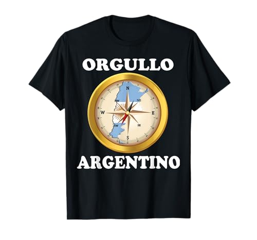 BRUJULA ORGULLO ARGETINO Camiseta