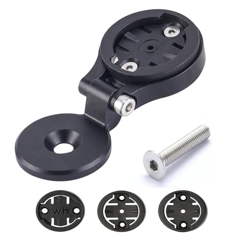 Ampia compatibilità: il supporto per computer da bicicletta compatibile con Garmin Edge Serie, serie Wahoo Elemnt, serie Bryton Rider, computer da bicicletta CAT EYE.