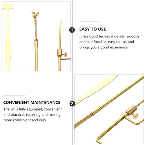 EXCEART Conjunto de Ferramentas de Luthier de Violino de 3 Peças Conjunto de Sonda Medidor Medidor G