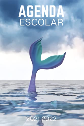 Agenda Escolar 2021-2022 Sirena: Planificador escolar día por página Sirena-calendario |...