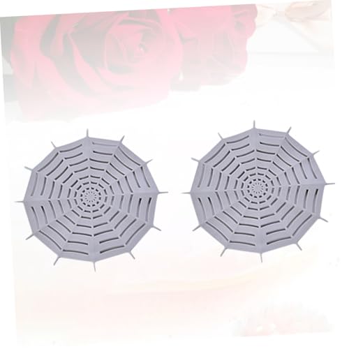 Filtro para desagüe de piso 5 piezas gris miniatura 3