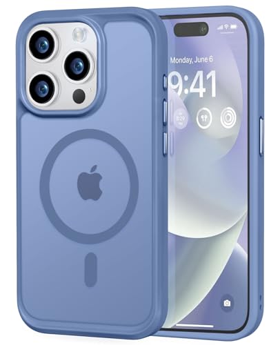 Image of MOCCA Magnetic Shockproof for iPhone 14 Pro Case,Blue