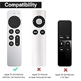 SITHON Silicone Case for Apple TV 4K 3rd Gen 2022/2nd Gen 2021, Remote Controller, Lightweight Shockproof Anti Slip Protective Cover with Lanyard Strap for Apple TV 4K / HD Siri Remote 2022/2021, - Image 6
