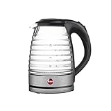 El hervidor inalámbrico C465 WAVE cuenta con diseño original y una alta calidad. Tiene un tanque de agua original con retroiluminación LED, hecho de vidrio ondulado.