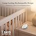 Sense-U Smart Baby Monitor Pro with Arousal Vibration, Audible and App Alerts: Tracks Abdominal Movement, Rollover, Feeling Temperature, Portable & Wearable Smart Sleep Monitor, Green