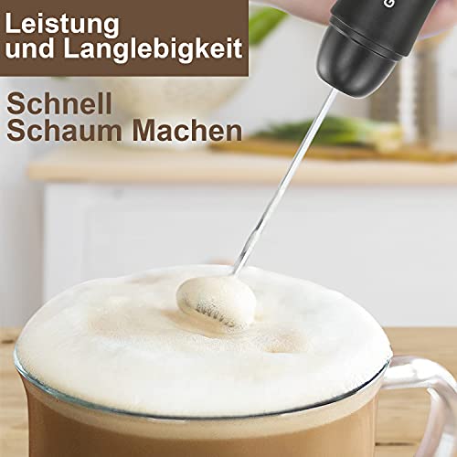 Milchaufschäumer Elektrische (Schwarz) – Bild 3