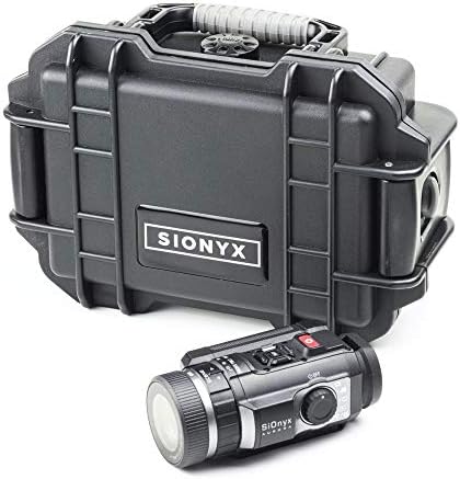 SIONYX Aurora Black Color Digital Night Vision Camera & Kits – Rugged and Impact-Resistant Aurora Black, WiFi, Mount, 32GB MicroSD Card, Waterproof Protective Case, & More